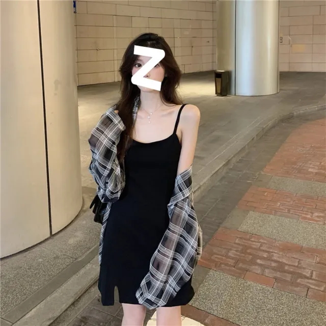 【D.studio】韓版薄款格紋微透襯衫防曬外套(上衣 女裝 衣服 外套 薄外套 罩衫 防曬外套 小外套 J161)