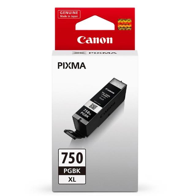 【Canon】官方直營 PGI-750XL-BK 原廠黑色高容量XL墨水匣