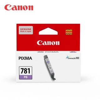 【Canon】官方直營 CLI-781PB 原廠標準容量相片藍墨水匣(適用：TS8170/TS8270/TS8370/TS9570/TR8570/TS707)