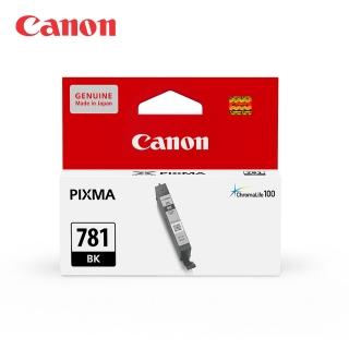 【Canon】官方直營 CLI-781BK 原廠標準容量黑色墨水匣(適用：TS8170/TS8270/TS8370/TS9570/TR8570/TS707)