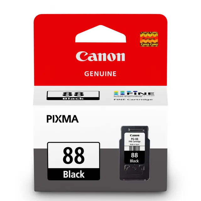 【Canon】官方直營 PG-88 原廠黑色墨水匣(適用E500/E510/E600)