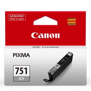 【Canon】官方直營 CLI-751GY 原廠灰色墨水匣