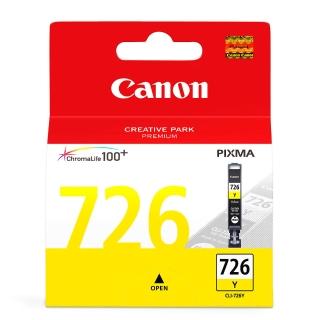 【Canon】官方直營 CLI-726Y 原廠黃色墨水匣