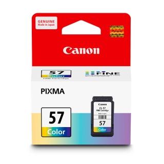 【Canon】官方直營 CL-57 原廠彩色墨水匣(適用：E400/E3470)
