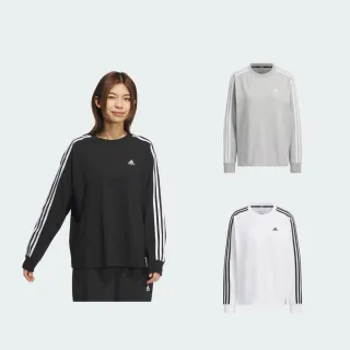 【adidas 愛迪達】精選長袖上衣 男女款(共3款)