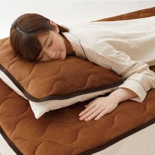 【NEEDS】ECO法蘭絨鋁箔發熱枕頭墊 一入(保潔墊 枕套 枕片 枕墊 枕頭套)