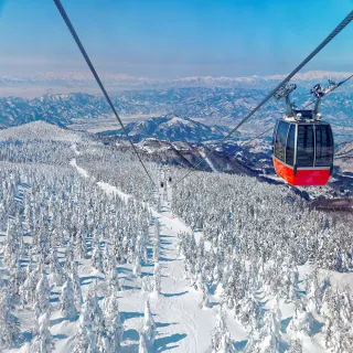 【喜鴻假期】【絕景東北．藏王樹冰５日】銀山溫泉、藏王狐狸村、玩雪勒、溫泉、長腳蟹、草莓吃到飽