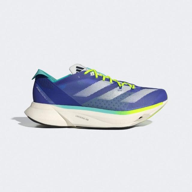 【adidas 愛迪達】ADIZERO ADIOS PRO 3 跑鞋(ID3635 跑鞋 輕量 慢跑鞋 藍)