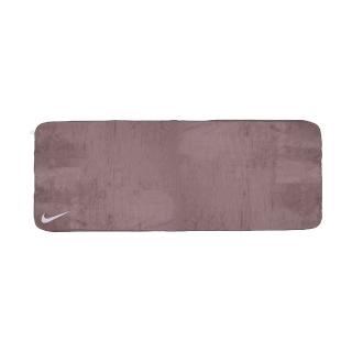 【NIKE 耐吉】瑜珈毛巾 YOGA 粉紫 仿麂皮 柔軟 吸汗 運動 訓練 皮拉提斯 瑜珈 毛巾 方巾(N101054620-1OS)