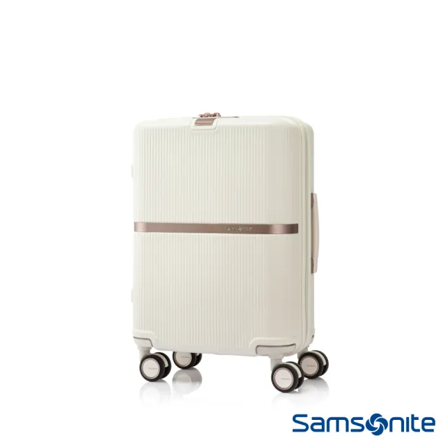 【Samsonite 新秀麗】20吋MINTER防盜拉鍊PC前掛釦TSA避震飛機輪登機箱/行李箱(多色可選)