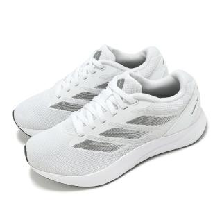 【adidas 愛迪達】慢跑鞋 Duramo RC W 女鞋 白 灰 緩衝 回彈 透氣 運動鞋 愛迪達(ID2707)