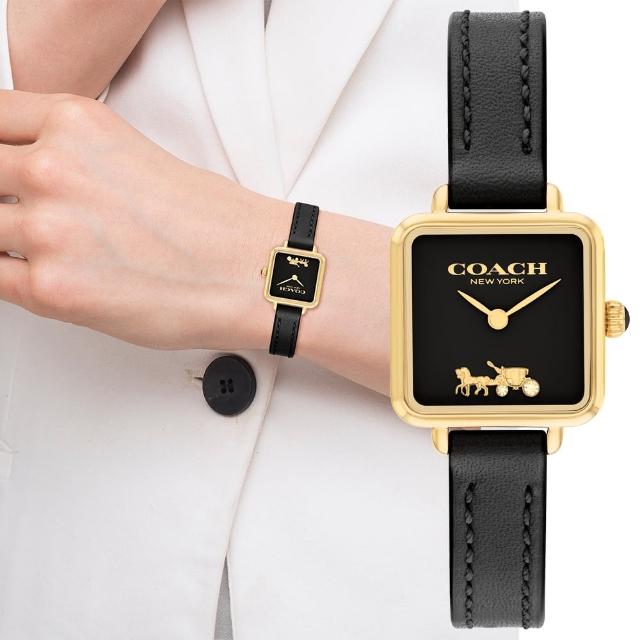 【COACH】Cass 方形馬車女錶 22mm 送禮 禮物 推薦(CO14504225)