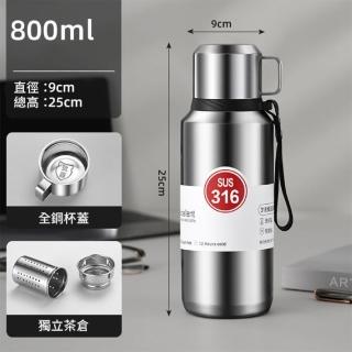 【CS22】多色不鏽鋼便攜保溫旅行杯-800ml