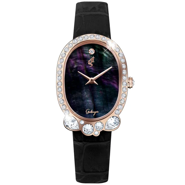 【Galtiscopio 迦堤】Galtiscopio迦堤 MIROIR MGAIC 魔鏡系列 時尚腕錶 36x25mm(MMRGS001BLS)