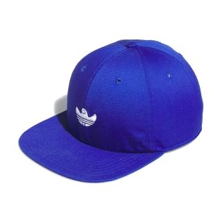 【adidas 愛迪達】SHMOO HAT 藍色 鴨舌帽 刺繡 帽子 老帽 棒球帽 IZ1960