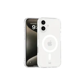 【MONOCOZZI】iPhone 16 磁吸防摔透明保護殼(支援MagSafe功能)