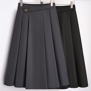 【麗質達人】6627實搭百摺裙-AA(M-4XL)