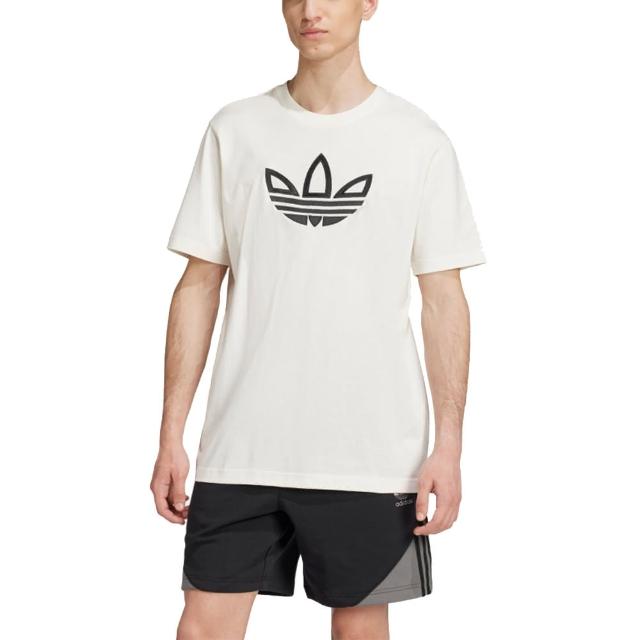 【adidas 愛迪達】OUTLINE TEE 圓領短袖上衣 男 - IY4890