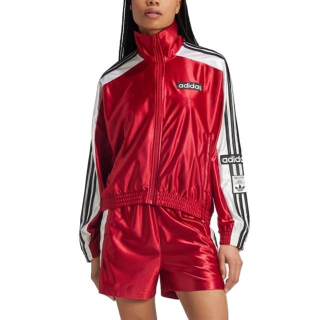 【adidas 愛迪達】ABRK TRKTOP 尼龍防風外套 女 - IW5587