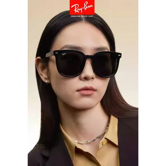 【RayBan 雷朋】膠框太陽眼鏡(RB4401D-601/87、601/85、601/74、601/72 57mm)