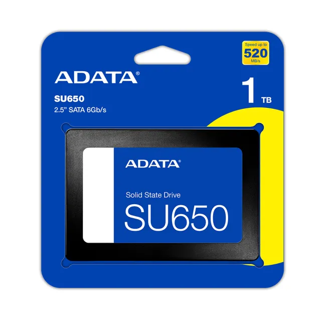 【ADATA 威剛】Ultimate SU650 240GB SATA SSD固態硬碟 (讀520MB/寫450MB)