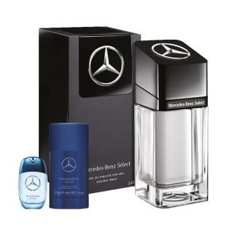 【Mercedes-Benz 賓士】尊爵非凡淡香水100ml(贈隨機體香膏75g+小香乙瓶.專櫃公司貨)