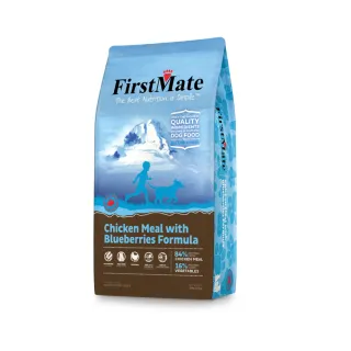 【第一饗宴】無穀低敏 雞肉藍莓全犬2.3kg(FirstMate WDJ 單一肉類蛋白 低GI狗飼料)