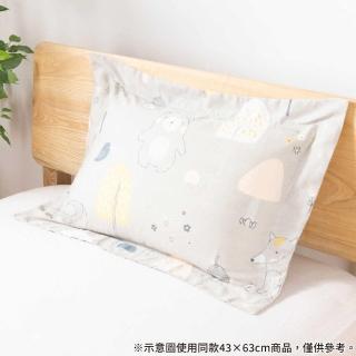 【NITORI 宜得利家居】框邊枕套 天絲 ANIMALS 50×70(框邊枕套 枕套 天絲 ANIMALS)
