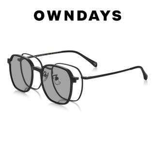 【OWNDAYS】SNAP系列磁吸式兩用光學+偏光墨片鏡框(SNP1018N-3S C1)