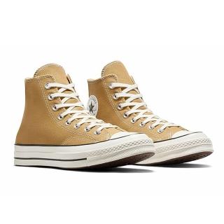 【CONVERSE】休閒鞋 男鞋 女鞋 帆布鞋 高筒 CHUCK 70 HI TOADSTOOL TANEGRETBLACK 卡其 A08616C