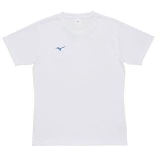 【MIZUNO 美津濃】短袖上衣 男款 運動 排球 白 V2TABG2101