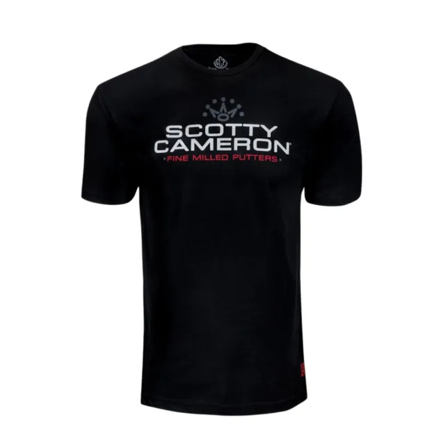 【Scotty Cameron 卡麥隆】最新 Scotty Crown Stacked 皇冠 T Shirt(高質感柔軟優質棉材質)