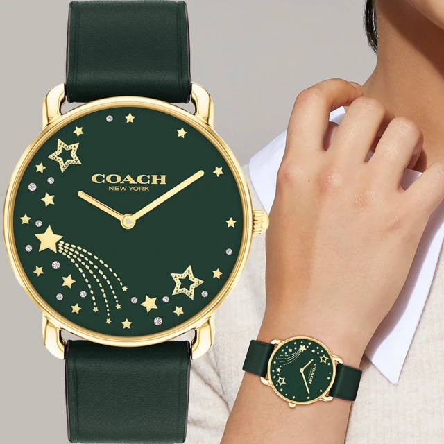 COACH Elliot 流星皮帶女錶 36mm(CO14504377)