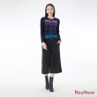 【KeyWear 奇威名品】銀環裝飾七分褲(共3色)