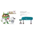 彩色怪獸情緒繪本套書（情緒醫生＋去上學）