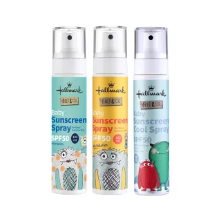 【Hallmark】自然之萃寶寶防曬噴霧SPF50+ 100ml(不黏膩 臉部防曬 嬰兒/兒童防曬 寶寶肌膚專用配方)