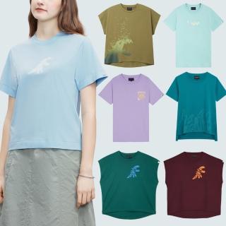 【agnes b.】sport b. 女款 Dino 恐龍短袖上衣(多款任選)