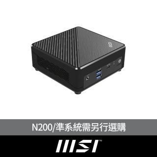 【MSI 微星】N200 四核迷你電腦(CUBI N ADL-018BTW/準系統需另行選購)