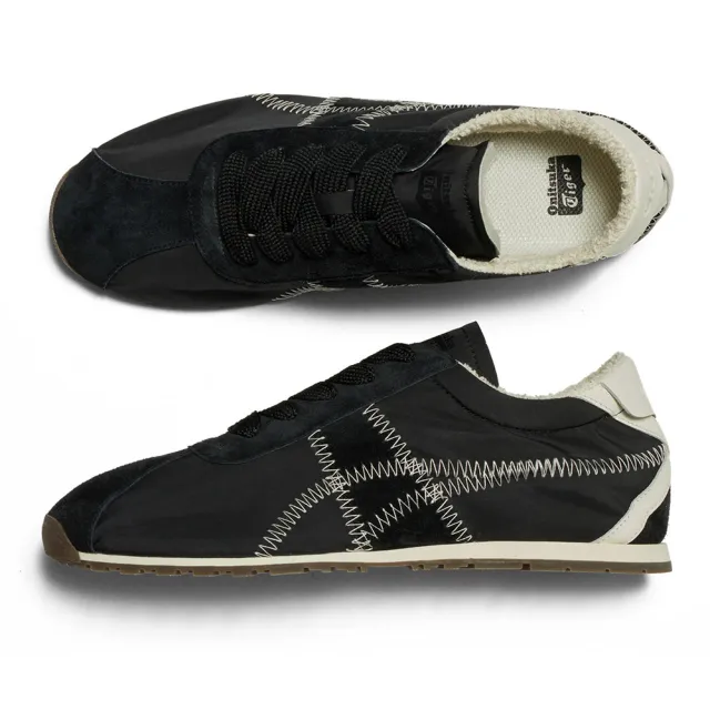 虎 Onitsuka Tiger】鬼塚虎官方旗艦店黑色車線虎爪紋TIGER CORSAIR A55