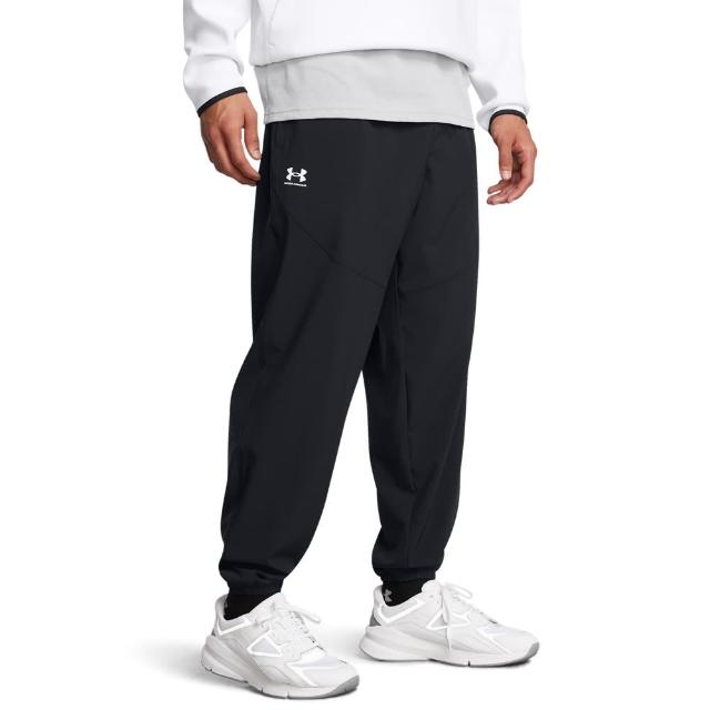 【UNDER ARMOUR】UA 男 Vibe Woven Jogger 長褲_1386557-001(黑色)