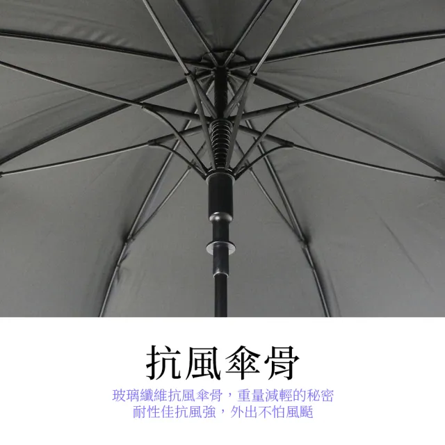 【雨傘王】BigRed 輕巧無敵 直傘 自動傘 防曬 抗UV 黑膠傘布 1-2人撐(終身免費維修)