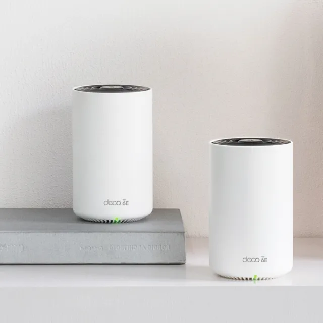 【TP-Link】WiFi 6E AXE5400 三頻 2.5G 真Mesh 無線路由器 分享器(透天厝首選/Deco XE75 Pro 一入組)