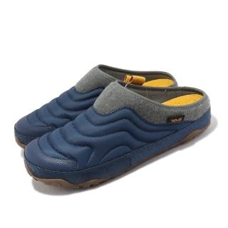 【TEVA】懶人鞋 M ReEmber Terrain Slip-On 男鞋 藍青色 灰 麵包鞋 防潑水 保暖(1129596BWGT)