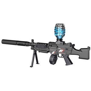 【酷博士】M249手自一體凝膠水彈玩具槍(生存遊戲 水彈槍 水晶槍 軟彈槍 電動玩具槍)