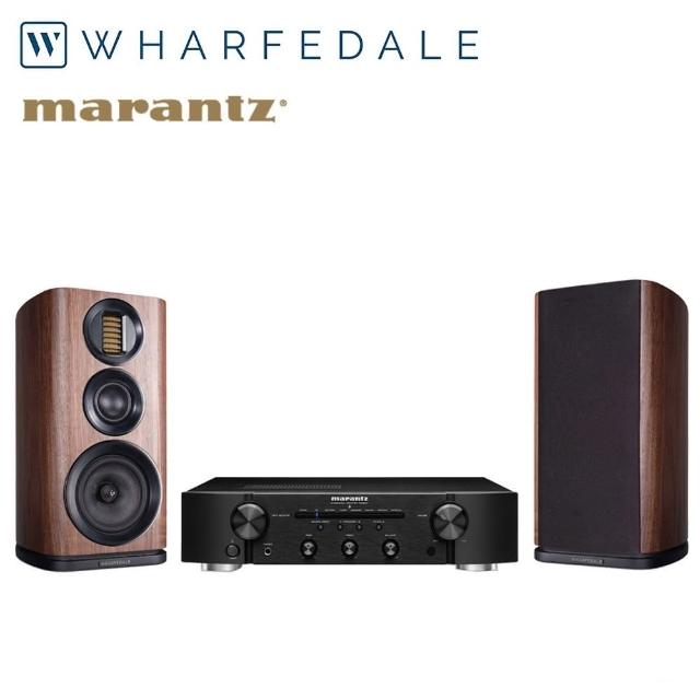 【Wharfedale】兩聲道音響組合(EVO 4.2喇叭+Marantz PM6007)