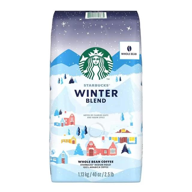 【美式賣場】星巴克 Starbucks 冬季限定咖啡豆(1130g)