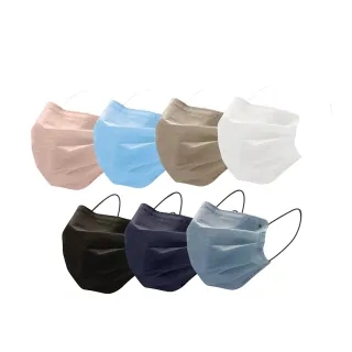 【ataraxis 興安】圓角美學 成人平面醫用口罩 30入/包(圓角成人平面醫療口罩)