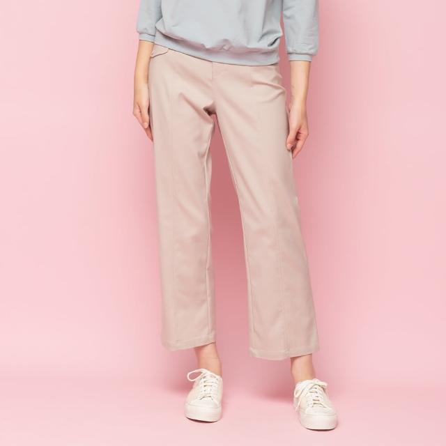 【perng yuh 芃諭名品】*清爽自信 切接 九分 小直筒褲(2024 AW Collection｜3C秋冬新品上市)