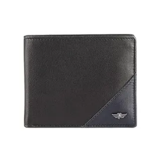 【POLICE】頂級小牛皮4卡零錢袋男用皮夾  洛特系列(送禮盒提袋 男夾)