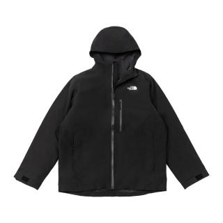 【The North Face】TNF 休閒 連帽羽絨內裡三合一外套 M NORTH TABLE DOWN TR JCT-AP 男 黑(NF0A83SL4HF)